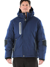 Load image into Gallery viewer, 8754 54 Gold Hooded Utility Jacket