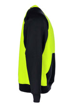 Load image into Gallery viewer, 8455 Two-Tone HiVis Crewneck Sweatshirt
