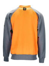 Load image into Gallery viewer, 8455 Two-Tone HiVis Crewneck Sweatshirt