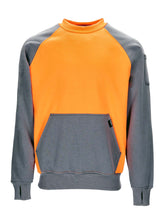 Load image into Gallery viewer, 8455 Two-Tone HiVis Crewneck Sweatshirt