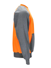 Load image into Gallery viewer, 8455 Two-Tone HiVis Crewneck Sweatshirt
