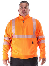 Load image into Gallery viewer, 8481 HiVis Quarter-Zip Sweatshirt