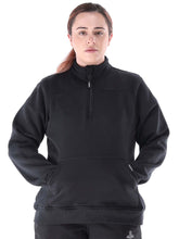 Load image into Gallery viewer, 8582 Women's Quarter-Zip Fleece Sweatshirt