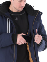 Load image into Gallery viewer, 8754 54 Gold Hooded Utility Jacket