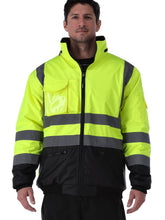 Load image into Gallery viewer, 8200 HiVis Waterproof Bomber Jacket