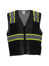 Load image into Gallery viewer, 8999 Safety Vest with Pockets & Radio Loop
