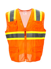 Load image into Gallery viewer, Orange Safety Vest