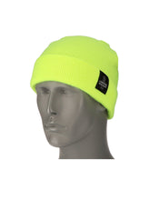 Cargar la imagen en el visor de la galería, Gorro con doblez - tejido acrílico