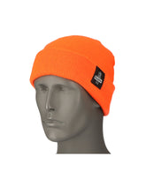 Cargar la imagen en el visor de la galería, Gorro con doblez - tejido acrílico