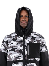 Load image into Gallery viewer, 8725 Camo Diamond Quilted Hooded Jacket
