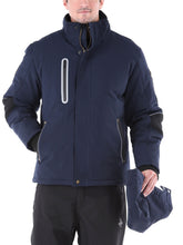 Load image into Gallery viewer, 8754 54 Gold Hooded Utility Jacket
