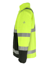 Cargar la imagen en el visor de la galería, Chaqueta impermeable HiVis 3 en 1
