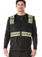 Load image into Gallery viewer, 8999 Safety Vest with Pockets &amp; Radio Loop
