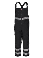 Load image into Gallery viewer, Insulated Softshell Enhanced Visibility Bib Overalls
