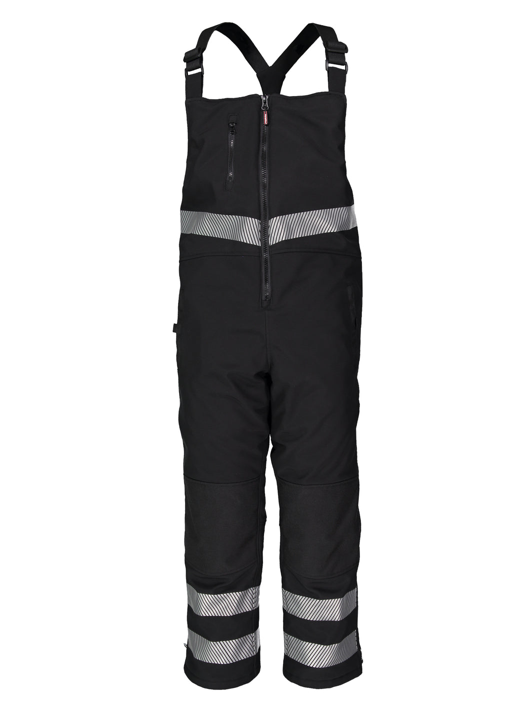 Insulated Softshell Enhanced Visibility Bib Overalls